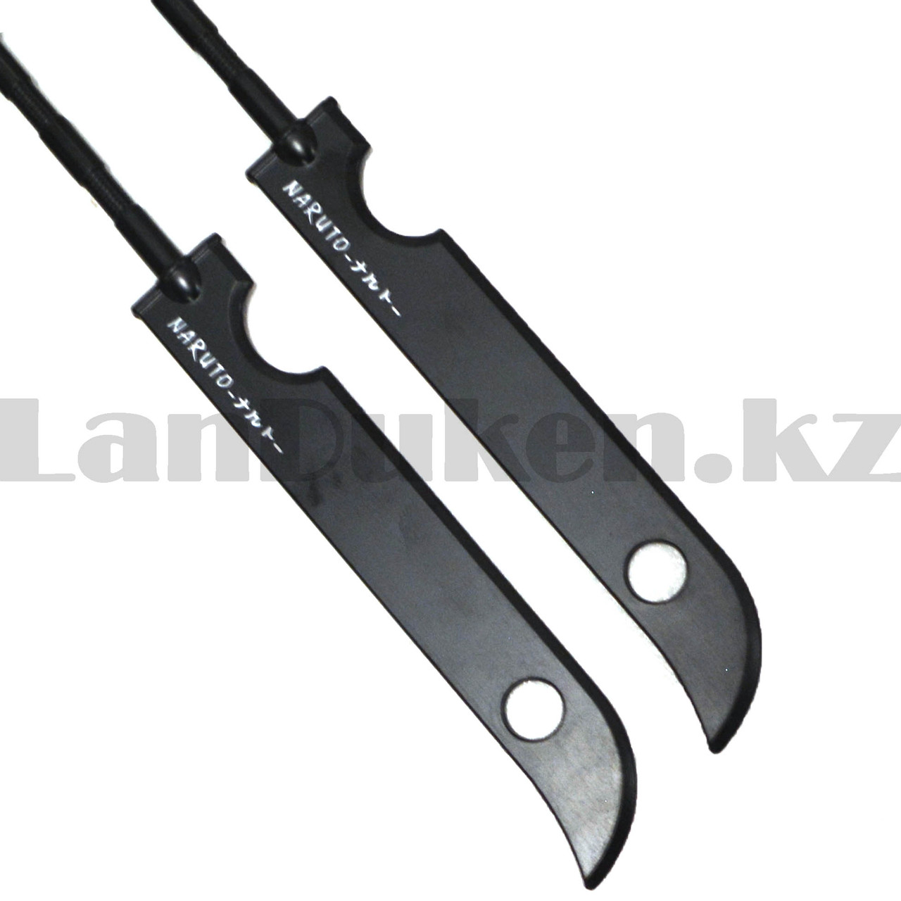 Игрушечное оружие на металлической цепочке Наруто нож Кубикирибочо 41 см цвет черный - фото 4 - id-p96882405