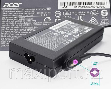 Блок питания для ноутбука Оригинал Acer 19V 7.1A 135W (5.5*1.7) Acer nitro 5, фото 2