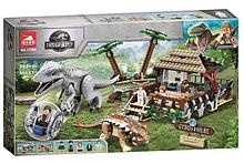 Конструктор BELA аналог лего Lego Jurassic World 75941 Индоминус-рекс против анкилозавра 11580