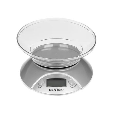 Весы кухонные Centek CT-2451 серебристый