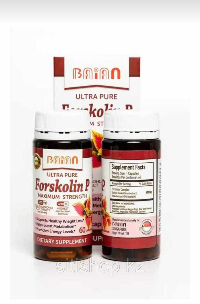 Капсул для похудения Forskolin P- Форсколин П - 60 капсул