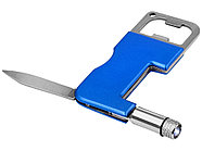 Нож карманный Pinto 3в1, синий классический, фото 2