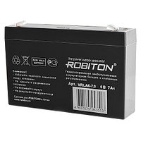 Аккумулятор ROBITON VRLA6-7,0  6v 7AH