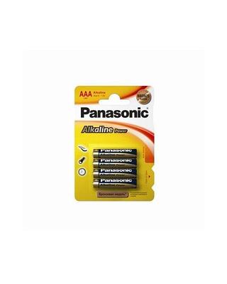 Батарейка щелочная PANASONIC Alkaline Power AAA/4B /