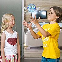 Летающий светодиодный шар-дрон Fly Spinning Ball. С пультом, фото 3