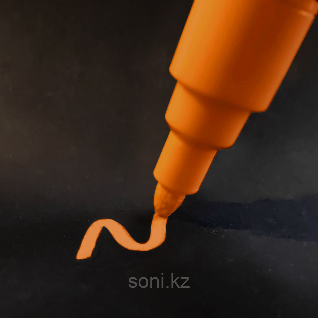 Меловой маркер, 5мм (оранжевый)