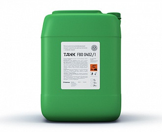 Пенное щелочное дезинфицирующее моющее средство для цветных металлов с активным хлором Tank FBD 0402/1 (22 кг) - фото 1 - id-p96891316