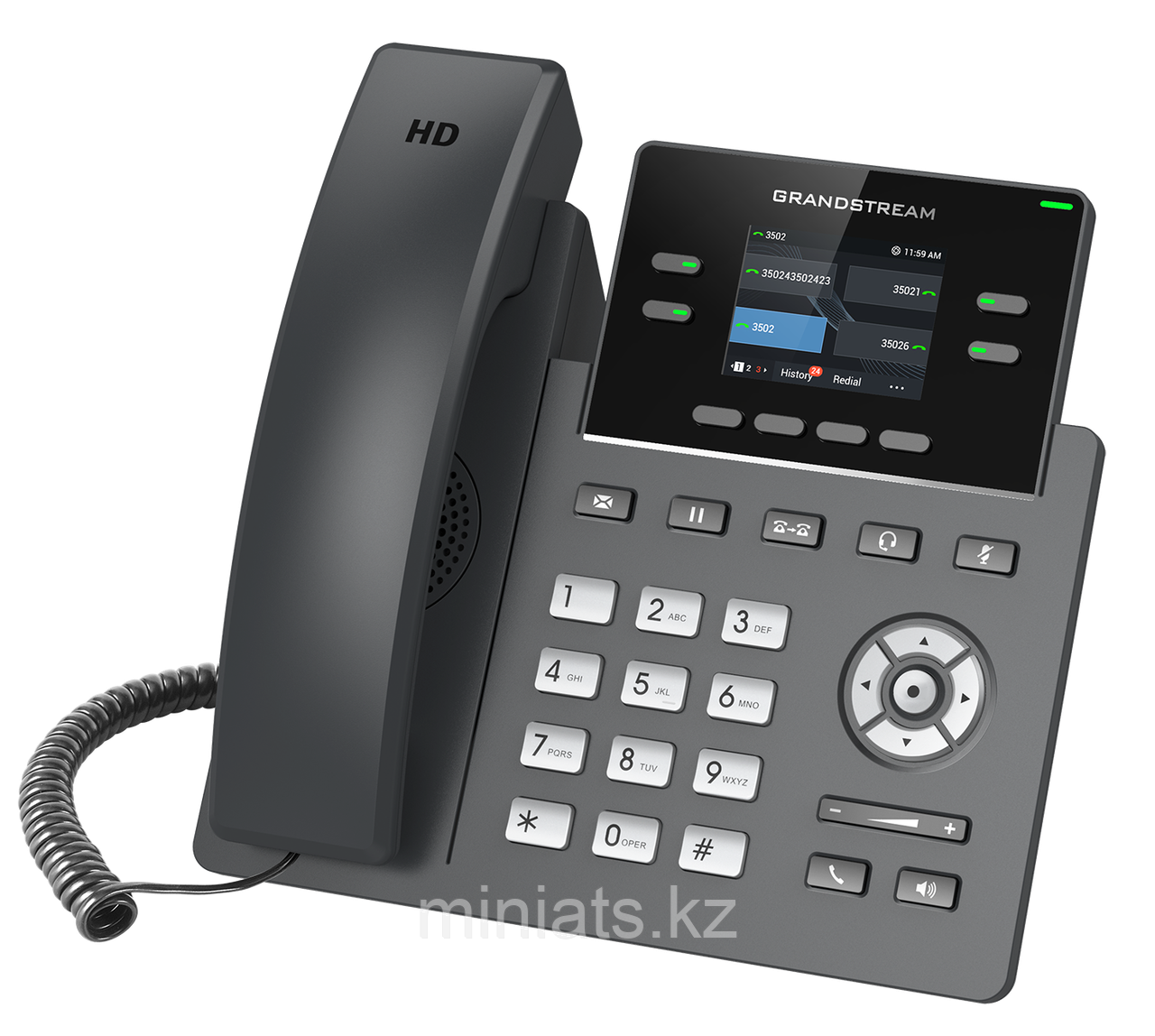 Grandstream GRP2612P - IP телефон (PoE, блок питания не входит в комплект)