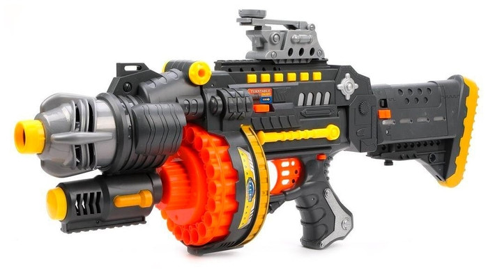 Детский автомат бластер KAI LI TOYS ( 40 патронов)