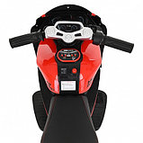 PITUSO Электромотоцикл 5188, 6V/4Ah*2, возд.колеса, 85*37*43см, Red-black / Красно-черный, фото 6