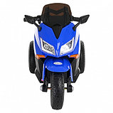 PITUSO Электромотоцикл 9188, 6V/4,5Ah*2, возд.колеса, 101*35*51см, Blue / Синий, фото 2