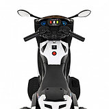 PITUSO Электромотоцикл X-169В, 6V/4,5Ah*1,15W*1,кол плас,свет,муз.подсв. кол,86*67*40 см,Белый/White, фото 6