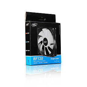Кулер для компьютерного корпуса Deepcool RF 120W 2-002695 DP-FLED-RF120-WH, фото 4