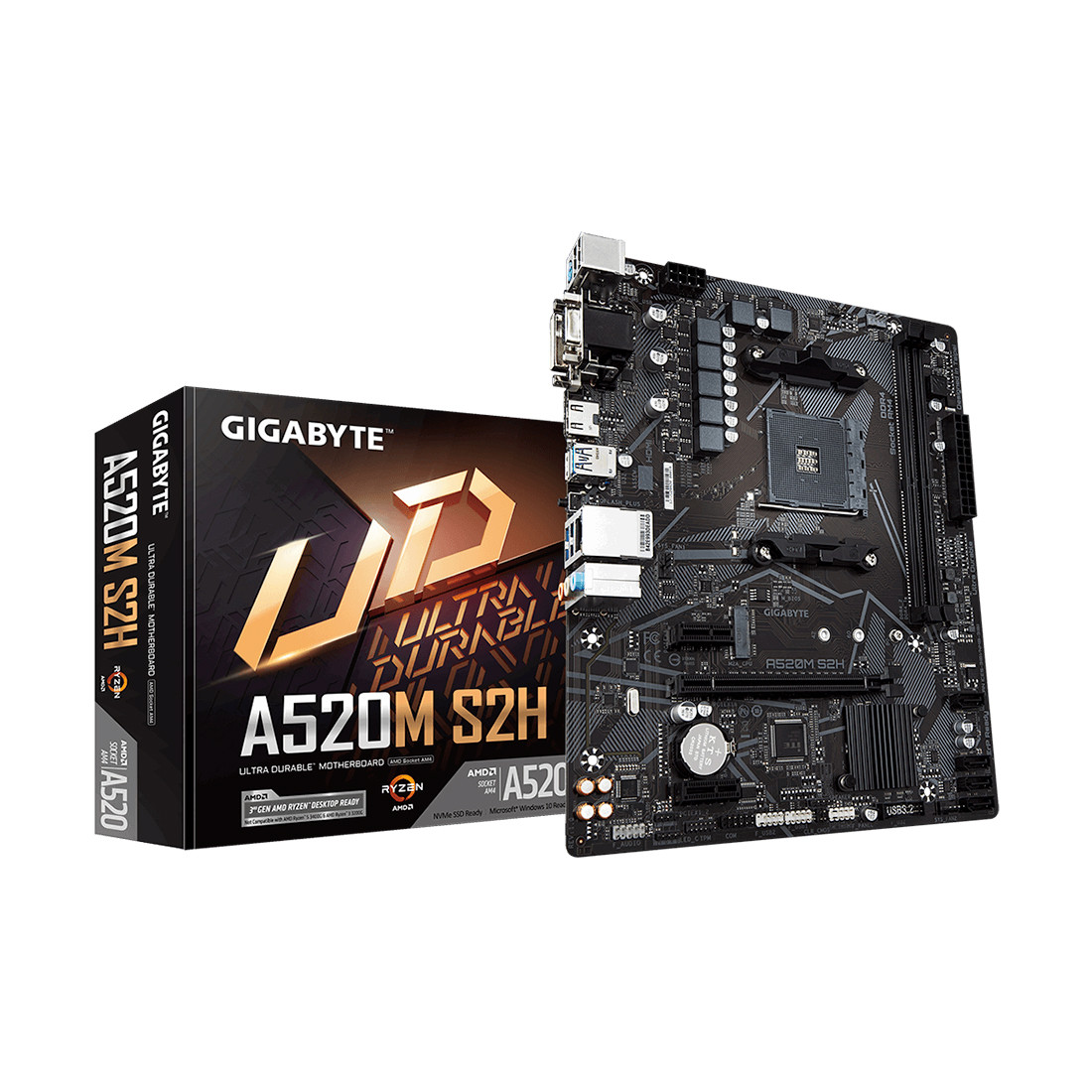 Материнская плата Gigabyte A520M S2H 2-012837