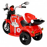 PITUSO Электромотоцикл X-818, 6V/4Ah*1,15W*1,колеса пластик,свет,муз.,59*34*31 см,Красный/Red, фото 4
