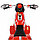 PITUSO Электромотоцикл X-818, 6V/4Ah*1,15W*1,колеса пластик,свет,муз.,59*34*31 см,Красный/Red, фото 6