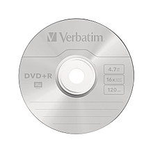 Диск DVD+R Verbatim (43550) 4.7GB 50штук Незаписанный 2-004380