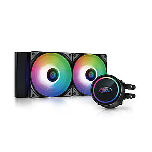 Кулер с водяным охлаждением Deepcool GAMMAXX L240 A-RGB 2-000215 DP-H12CF-GL240-ARGB, фото 1