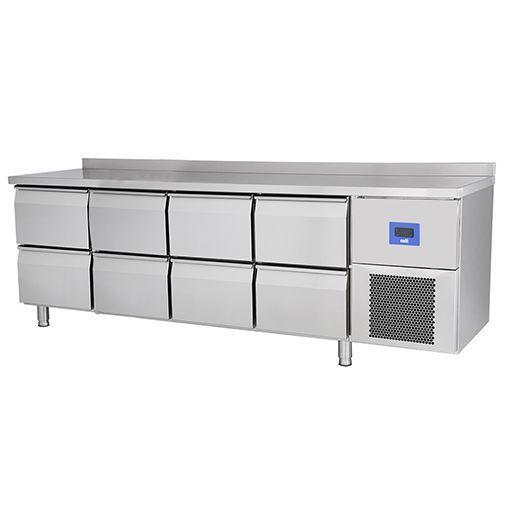 Стол холодильный Ozti 470.02 NMV E3, 8 ящиков