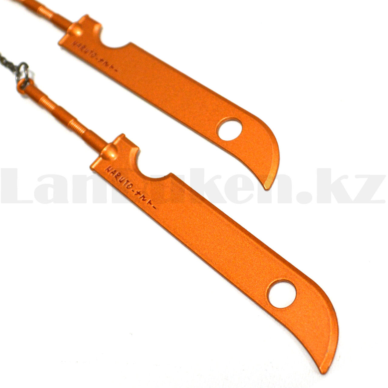 Игрушечное оружие на металлической цепочке Наруто нож Кубикирибочо 41 см цвет бронзовый - фото 3 - id-p96922018