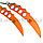 Игрушечное оружие на металлической цепочке Наруто клинок Чакры 40 см цвет бронзовый, фото 3