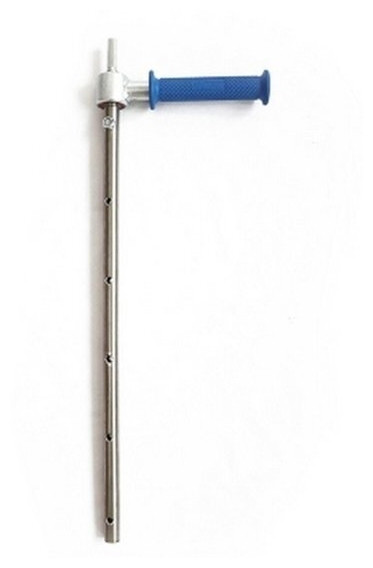 Адаптер удлиненный "ЯМАН" под шуруповерт, d-18 мм, для ледобуров Mora Expert, нерж./40/ Я-ЛД-11 - фото 1 - id-p96922023