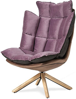 IModern классическое кресло, обивка искусственная кожа, велюр Husk
