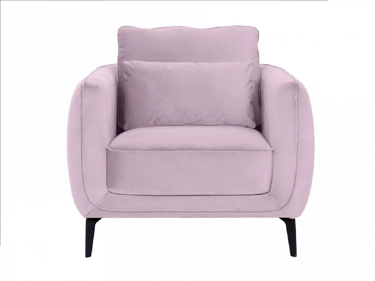 Hoffmann классическое кресло, обивка вельвет Amsterdam pink