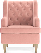 Hoffmann классическое кресло, обивка вельвет Dublin A pink, фото 2
