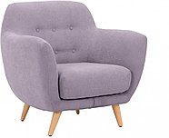 Hoffmann классическое кресло, обивка ткань Loa Violet2, фото 2