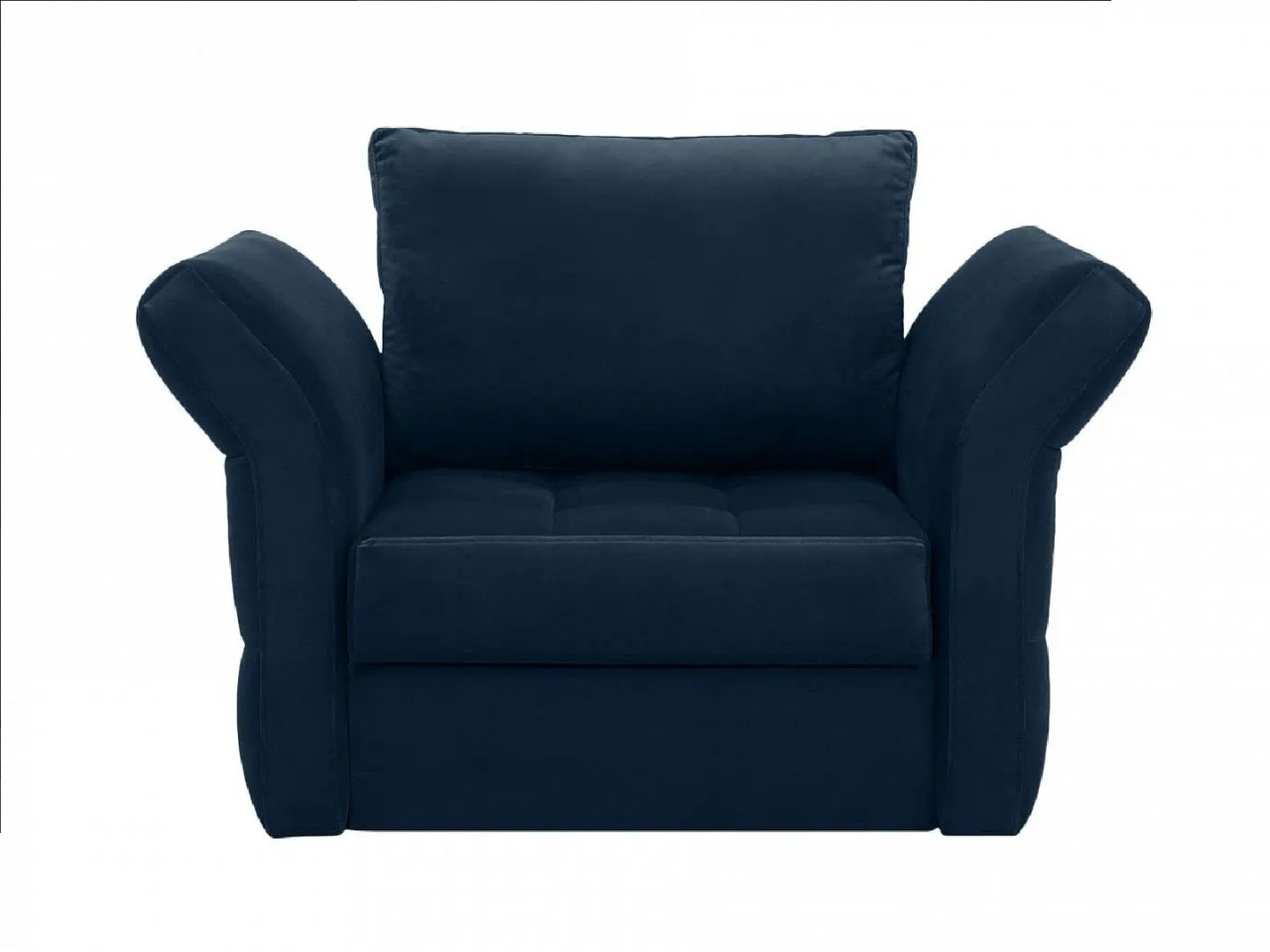 Hoffmann классическое кресло, обивка вельвет Wing blue 3