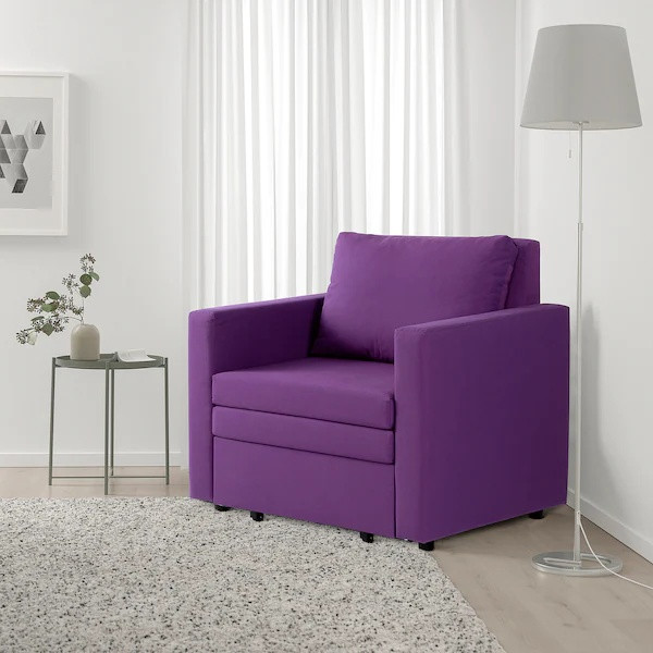 IKEA кресло-кровать, обивка отсутствует 00518682 VATTVIKEN