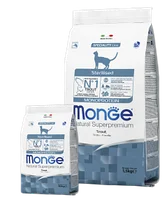 6304 MONGE Sterilised Trout Сухой монопротеиновый корм для стерильных кошек с форелью, уп 10кг