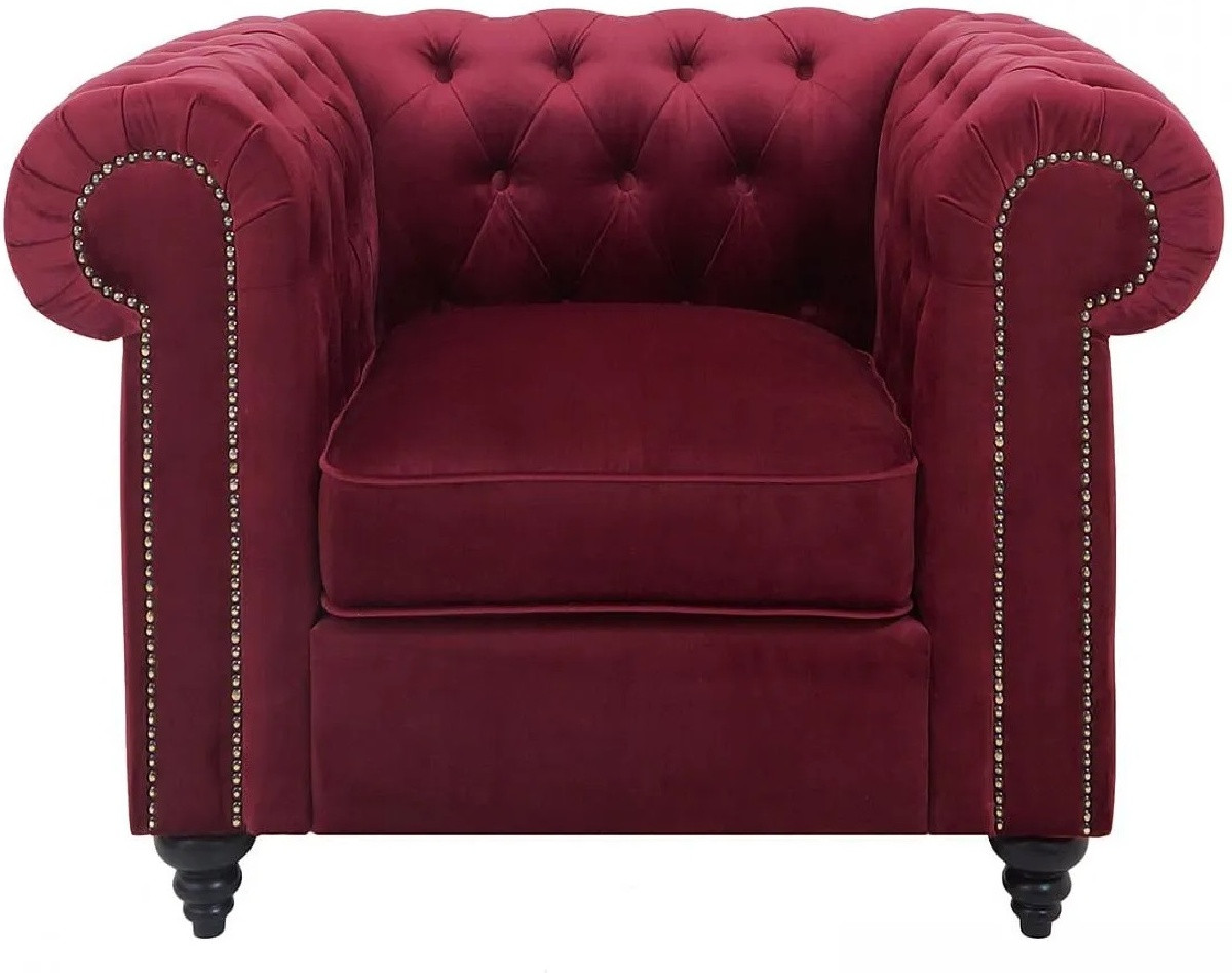 Hoffmann классическое кресло, обивка ткань Chester K red