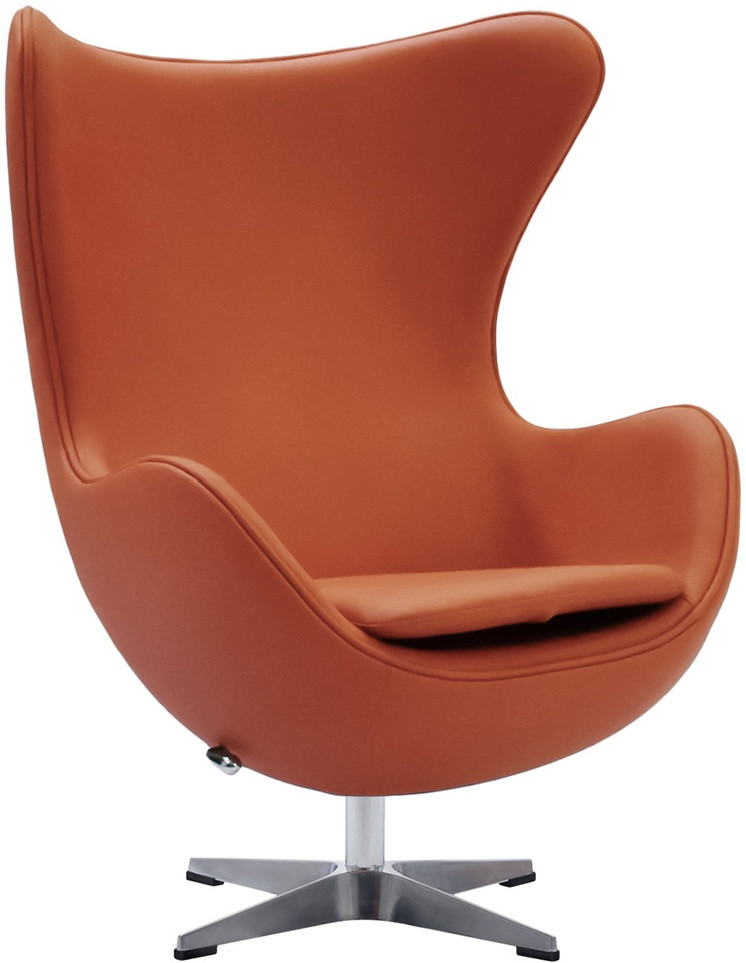 SK Trade классическое кресло, обивка натуральная кожа Egg Chair