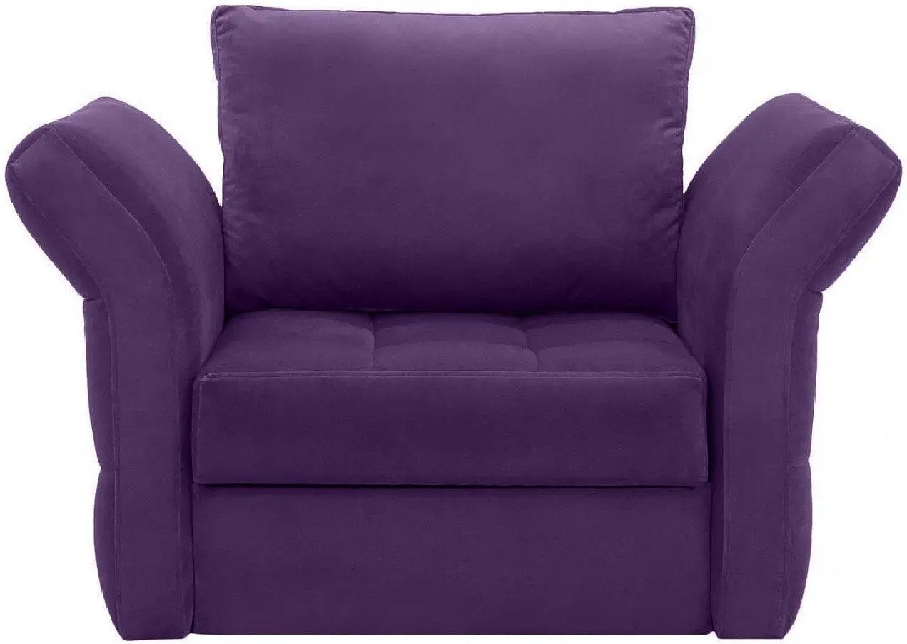 Hoffmann классическое кресло, обивка вельвет Wing violet