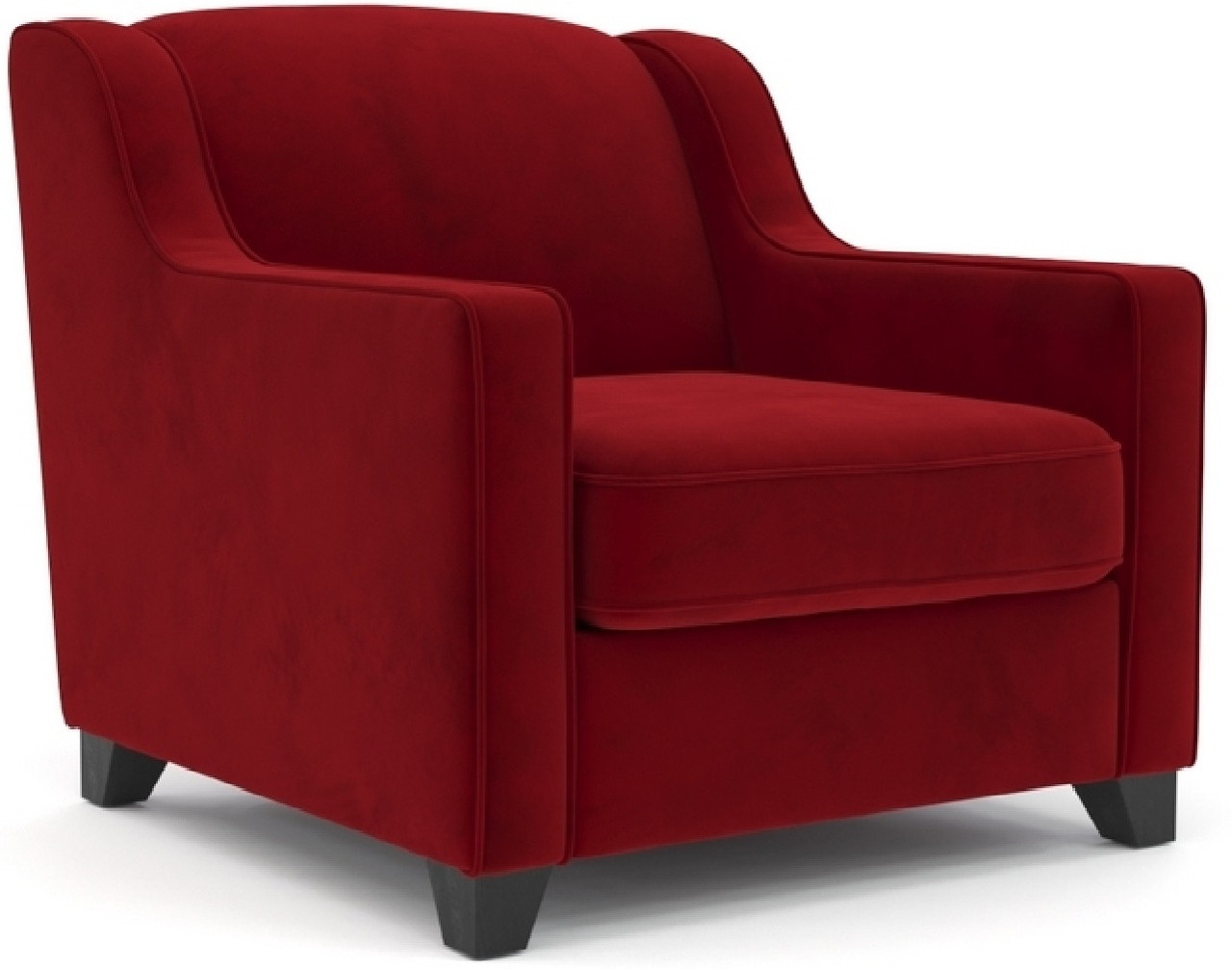 Hoffmann классическое кресло, обивка вельвет Halston Simple