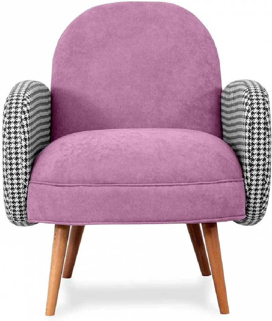 Hoffmann классическое кресло, обивка ткань Bordo A violet