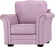 Hoffmann классическое кресло, обивка ткань Sydney Violet2, фото 2
