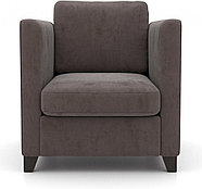 Hoffmann классическое кресло, обивка ткань Bari ST2 violet, фото 2