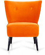 Hoffmann классическое кресло, обивка ткань Modica orange 2, фото 2