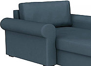 Hoffmann кресло-кровать, обивка ткань KushPeter blue, фото 2