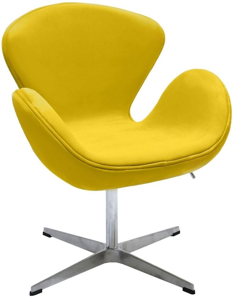 SK Trade классическое кресло, обивка искусственная замша SWAN CHAIR