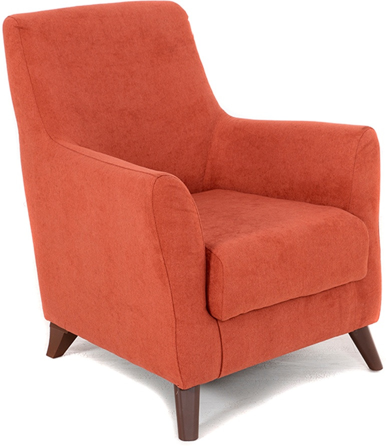 IMPEX классическое кресло, обивка велюр Либерти ТК230 Коралл