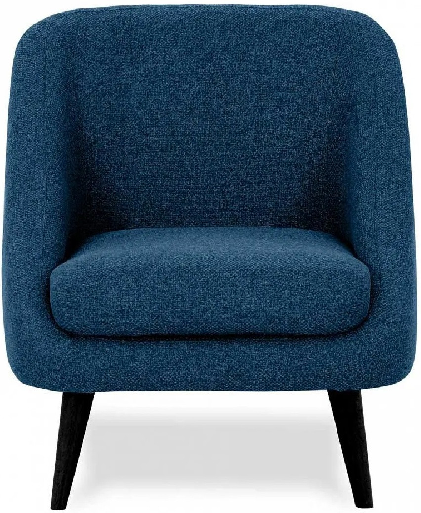 Hoffmann классическое кресло, обивка ткань Corsica Blue3