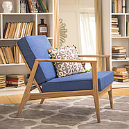 Ikigai.kz классическое кресло, обивка ткань Кресло, фото 2