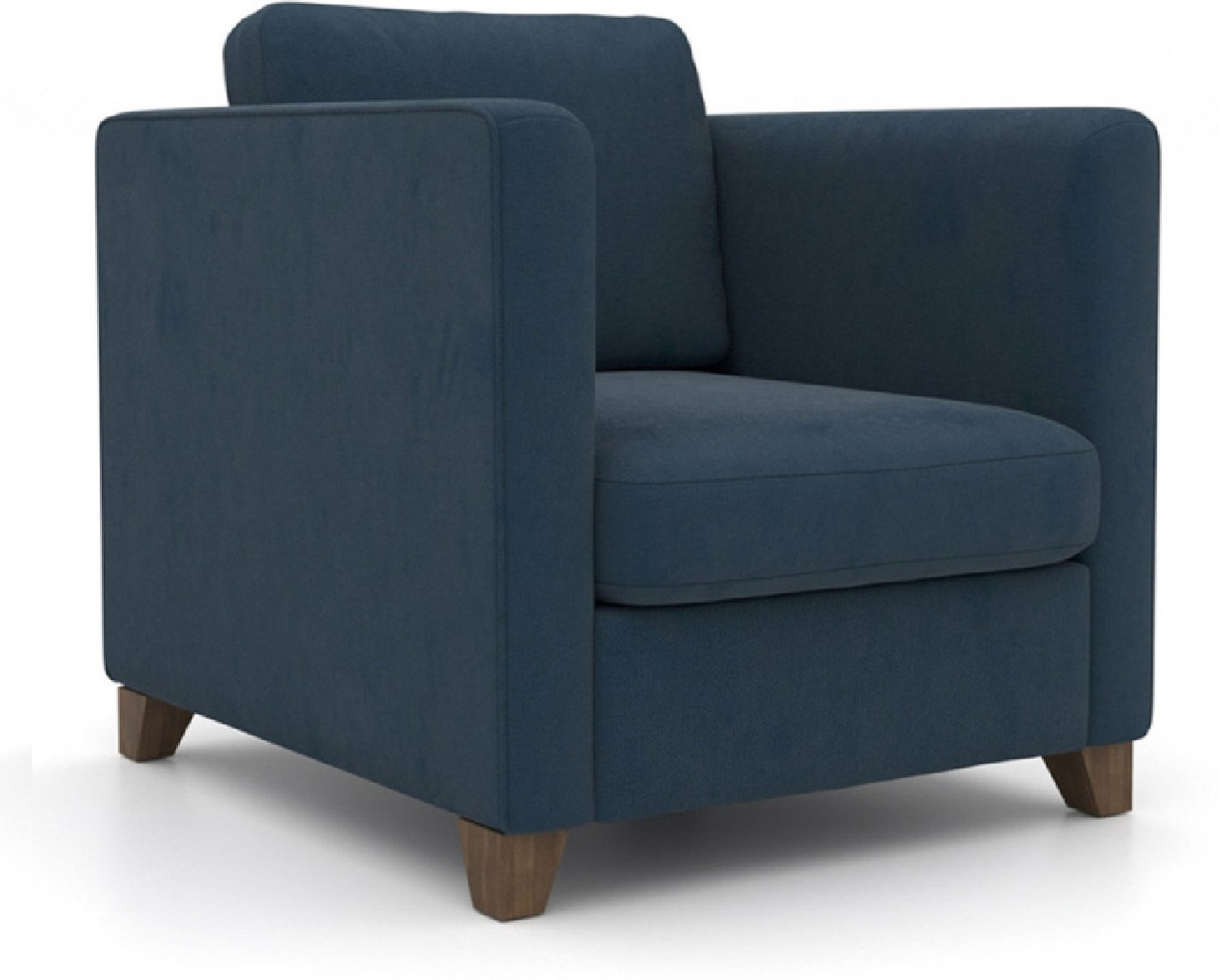 Hoffmann классическое кресло, обивка ткань Bari ST blue118