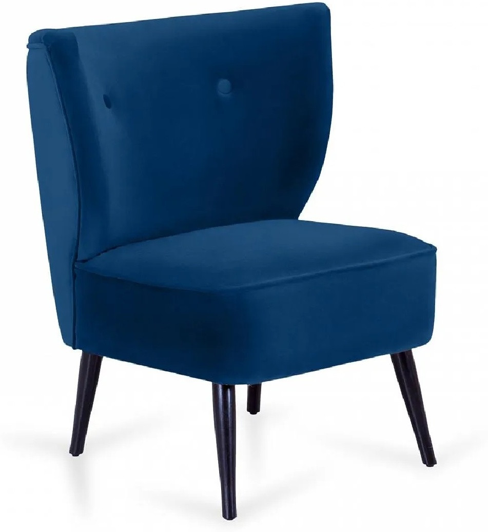 Hoffmann классическое кресло, обивка ткань Modica blue