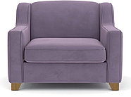 Hoffmann классическое кресло, обивка вельвет Halston Simple violet118, фото 2