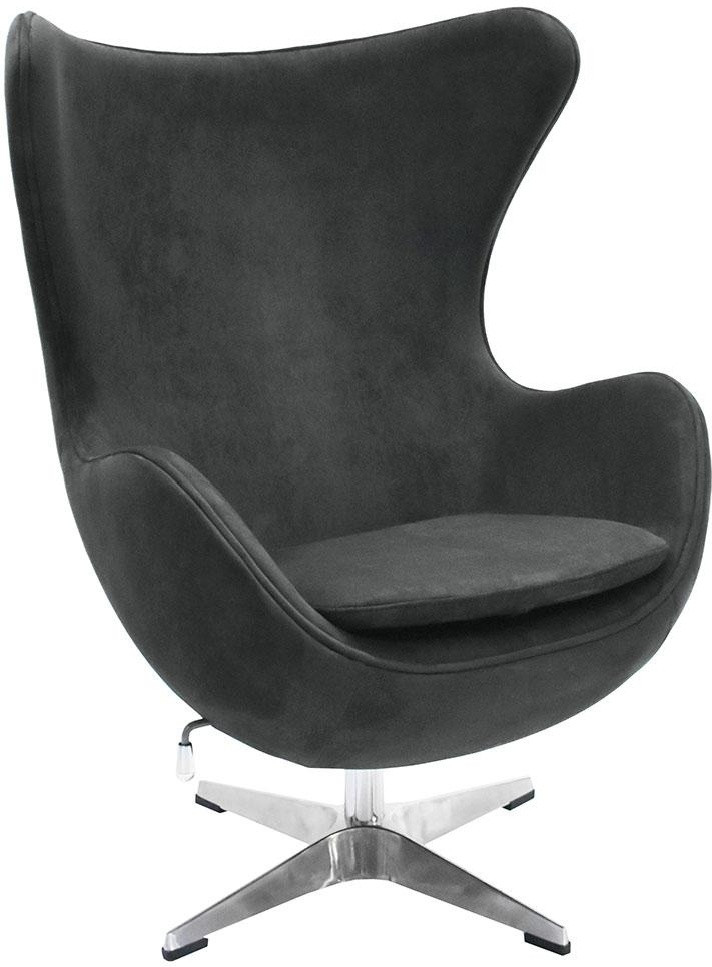 SK Trade классическое кресло, обивка искусственная замша EGG CHAIR
